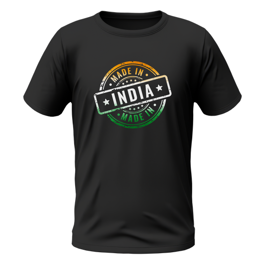 Made In India Tshirt | India Tshirt | Half Sleeve Unisex Tshirt