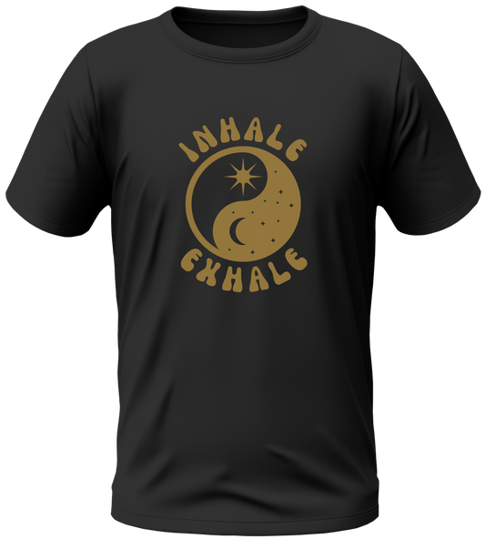 yin and yang tshirt, spiritual tshirt, yoga tshirt, meditation tshirt, cool yoga tshirt