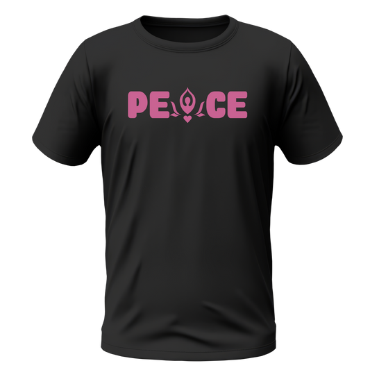 Peace Tshirt | Yoga & Meditation Tshirt | Half Sleeve Unisex Tshirt