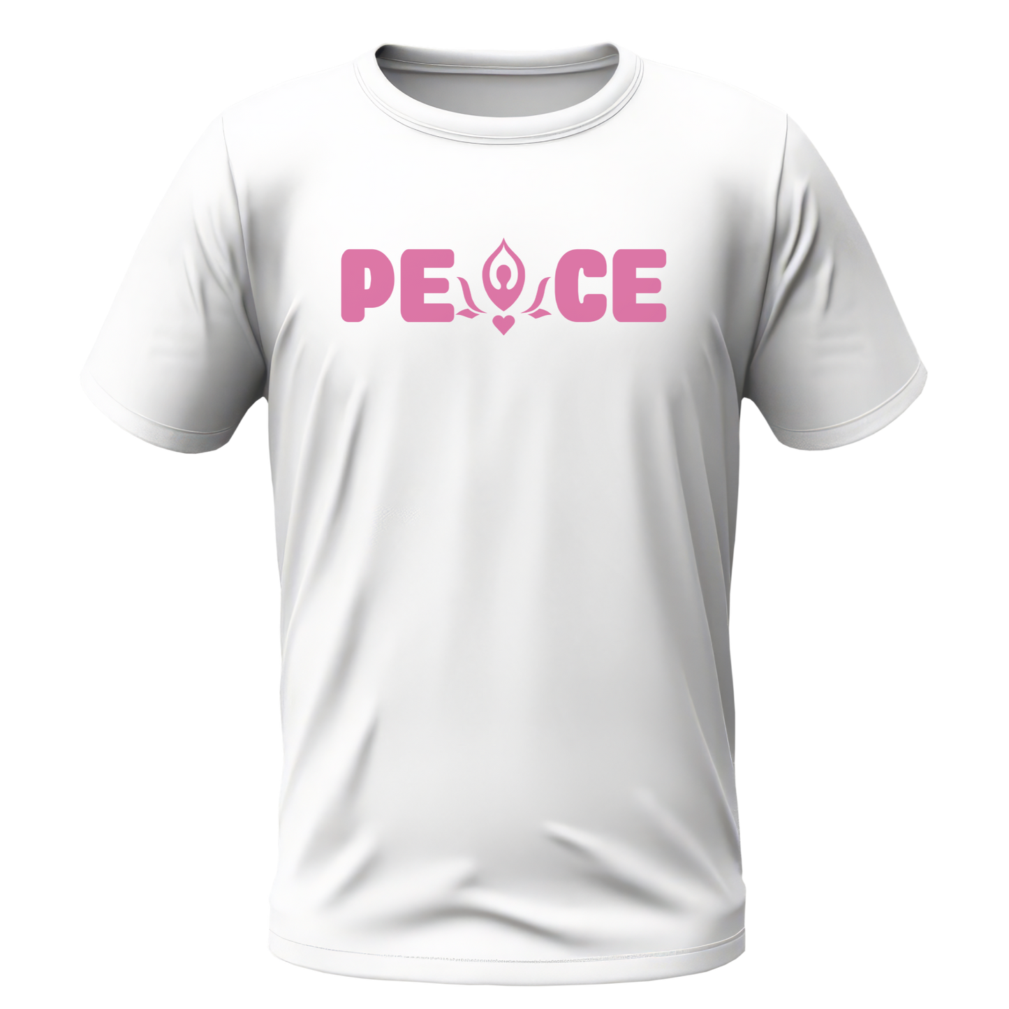 Peace Tshirt | Yoga & Meditation Tshirt | Half Sleeve Unisex Tshirt