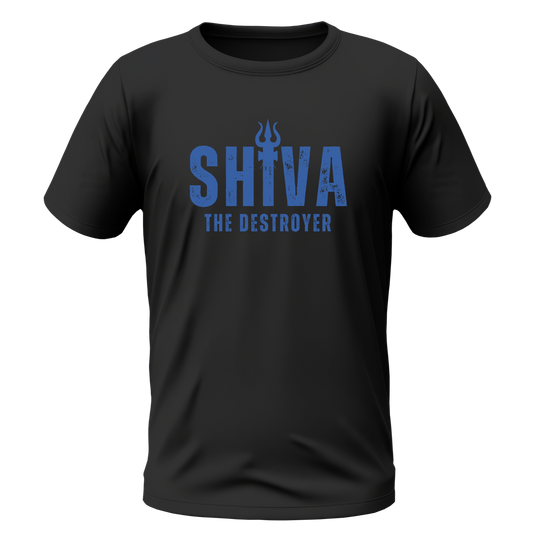 Shiva The Destroyer Tshirt | Half Sleeve Unisex Tshirt