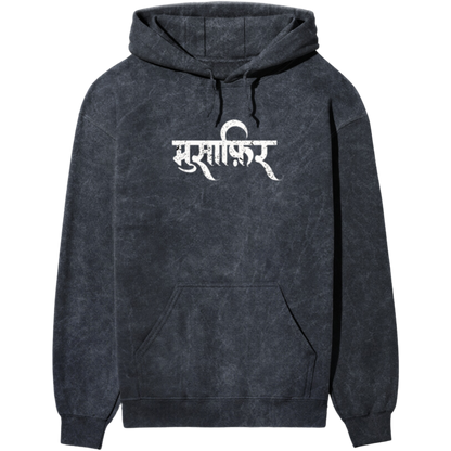 Musafir Hoodie | Oversized Acidwash Hoodie