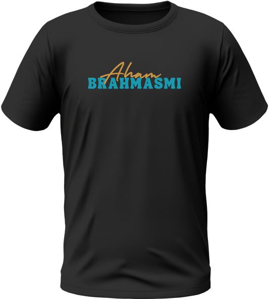 Aham Brahmasmi Tshirt | Half Sleeve Unisex Tshirt