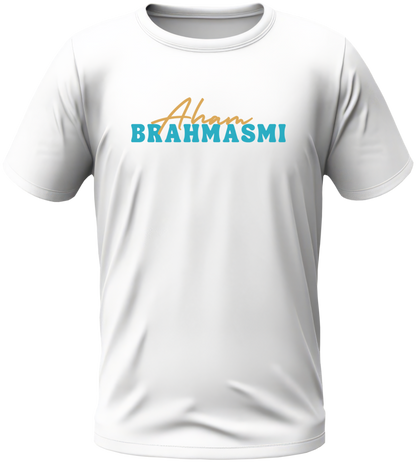 Aham Brahmasmi Tshirt | Half Sleeve Unisex Tshirt