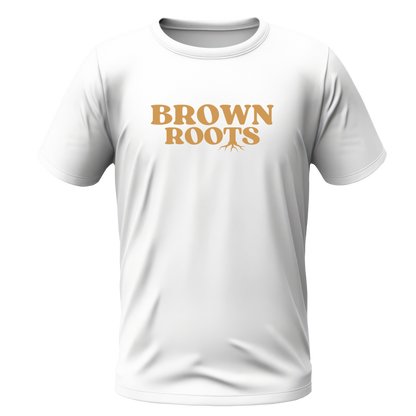 Brown Roots Tshirt | Half Sleeve Unisex Tshirt