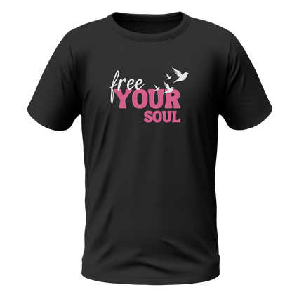 Free Your Soul Tshirt | Half Sleeve Unisex Tshirt