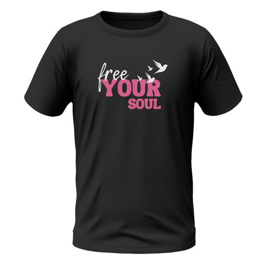 Free Your Soul Tshirt | Half Sleeve Unisex Tshirt