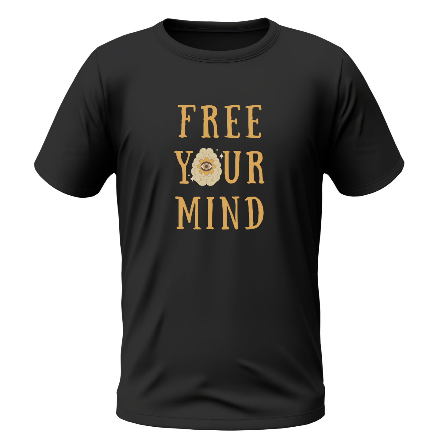 Free Your Mind Tshirt | Half Sleeve Unisex Tshirt