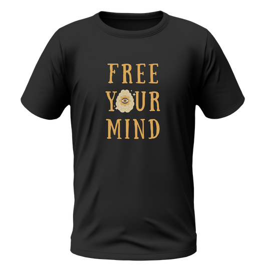 Free Your Mind Tshirt | Half Sleeve Unisex Tshirt