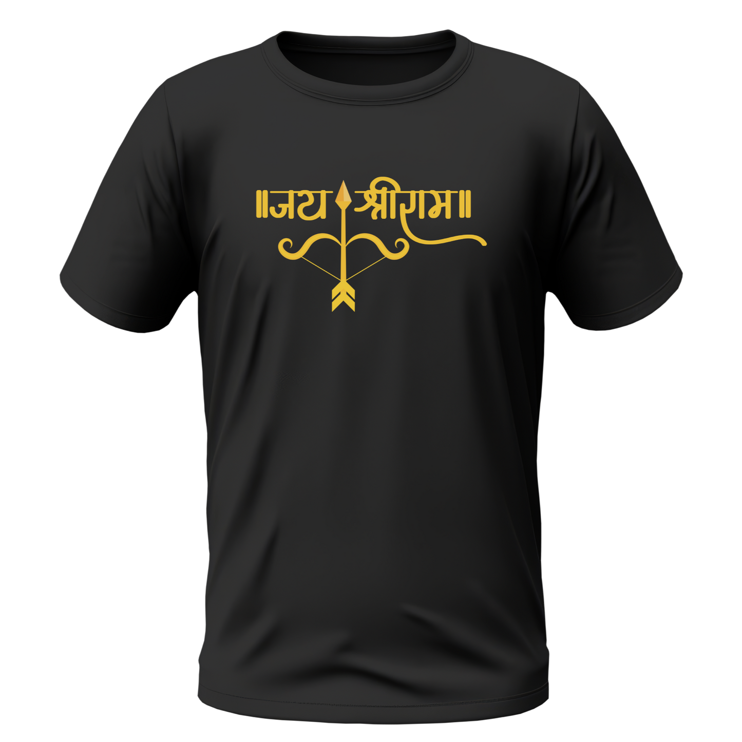 Jai Shree Ram Tshirt | Half Sleeve Unisex Tshirt