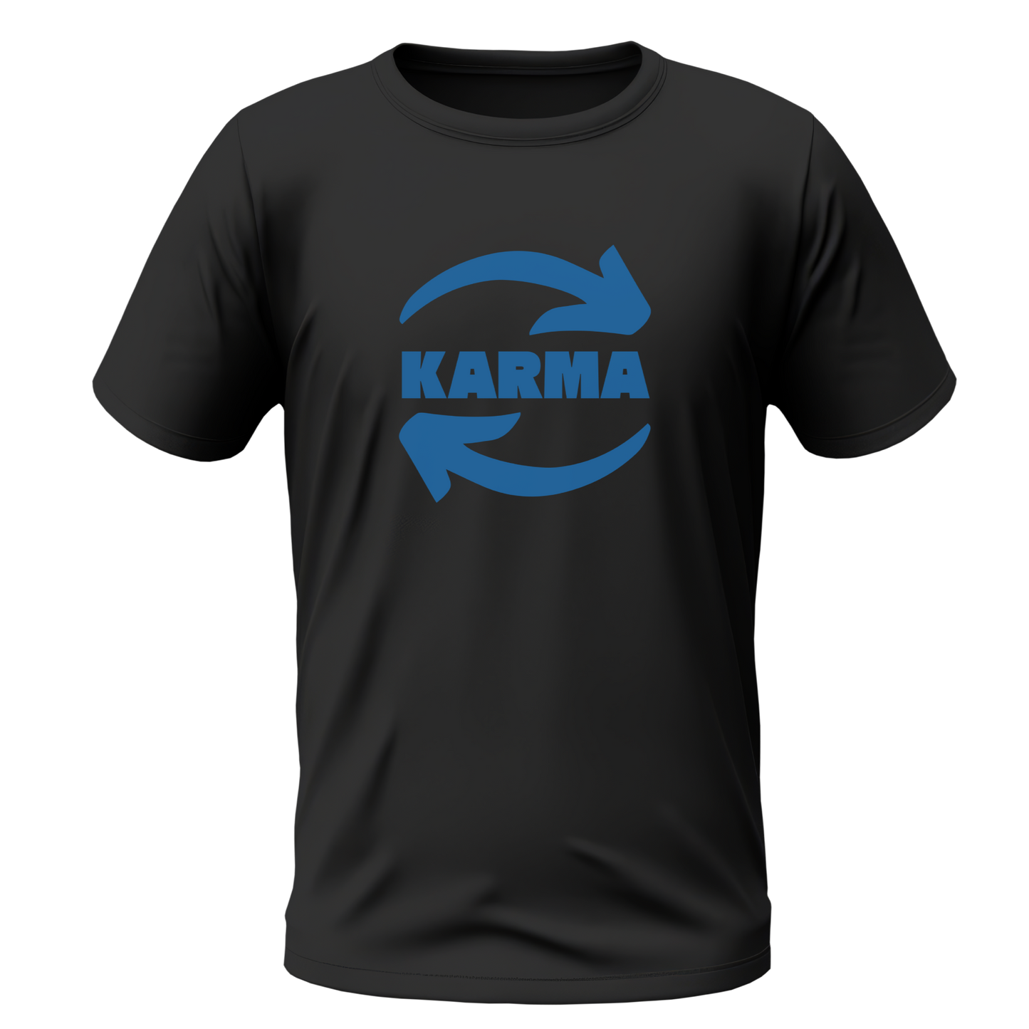 Karma Tshirt | Half Sleeve Unisex Tshirt