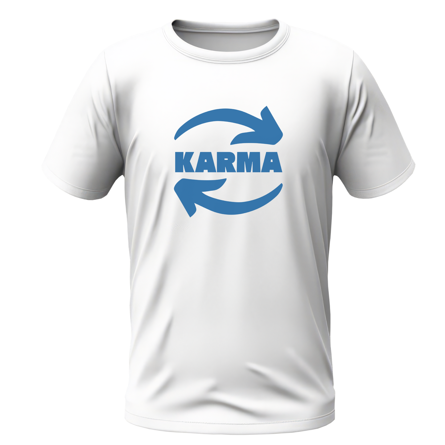 Karma Tshirt | Half Sleeve Unisex Tshirt