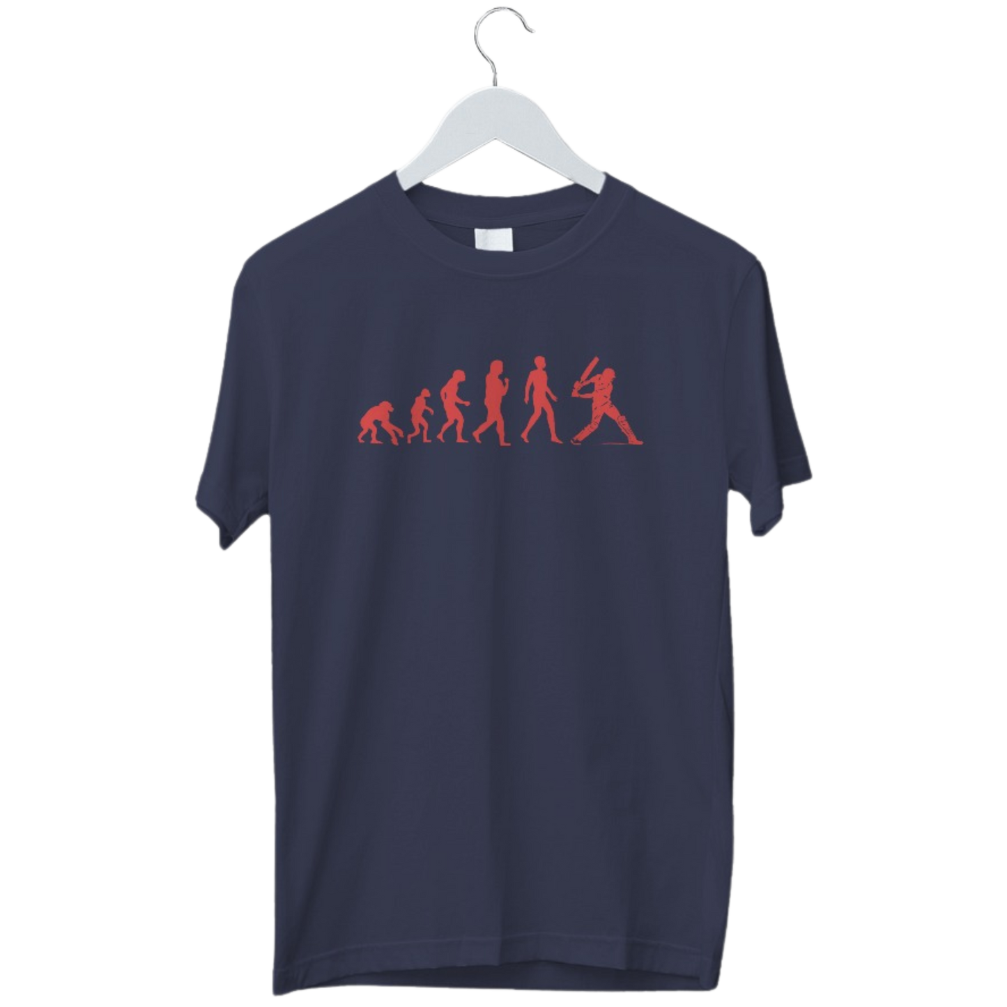 Cricket Evolution | Cricket Lover Tshirt | Funny Cricket Tshirt | Half Sleeve Unisex Tshirt