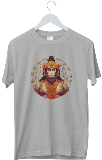 Hanuman Tshirt | Ram Bhakt Hanuman Tshirt | Half Sleeve Unisex Tshirt