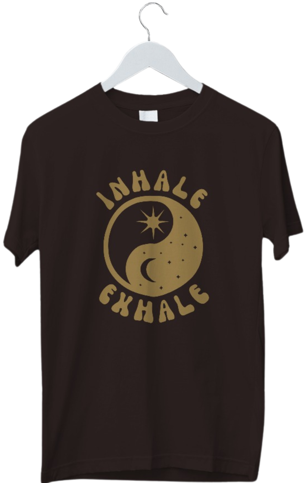 Spiritual Tshirt | Yin and Yang Tshirt | Yoga & Meditation Tshirt | Half Sleeve Unisex Tshirt