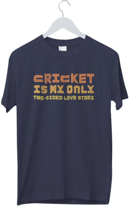 Cricket Lover Tshirt | Cricket Fan Tshirt | Half Sleeve Unisex Tshirt