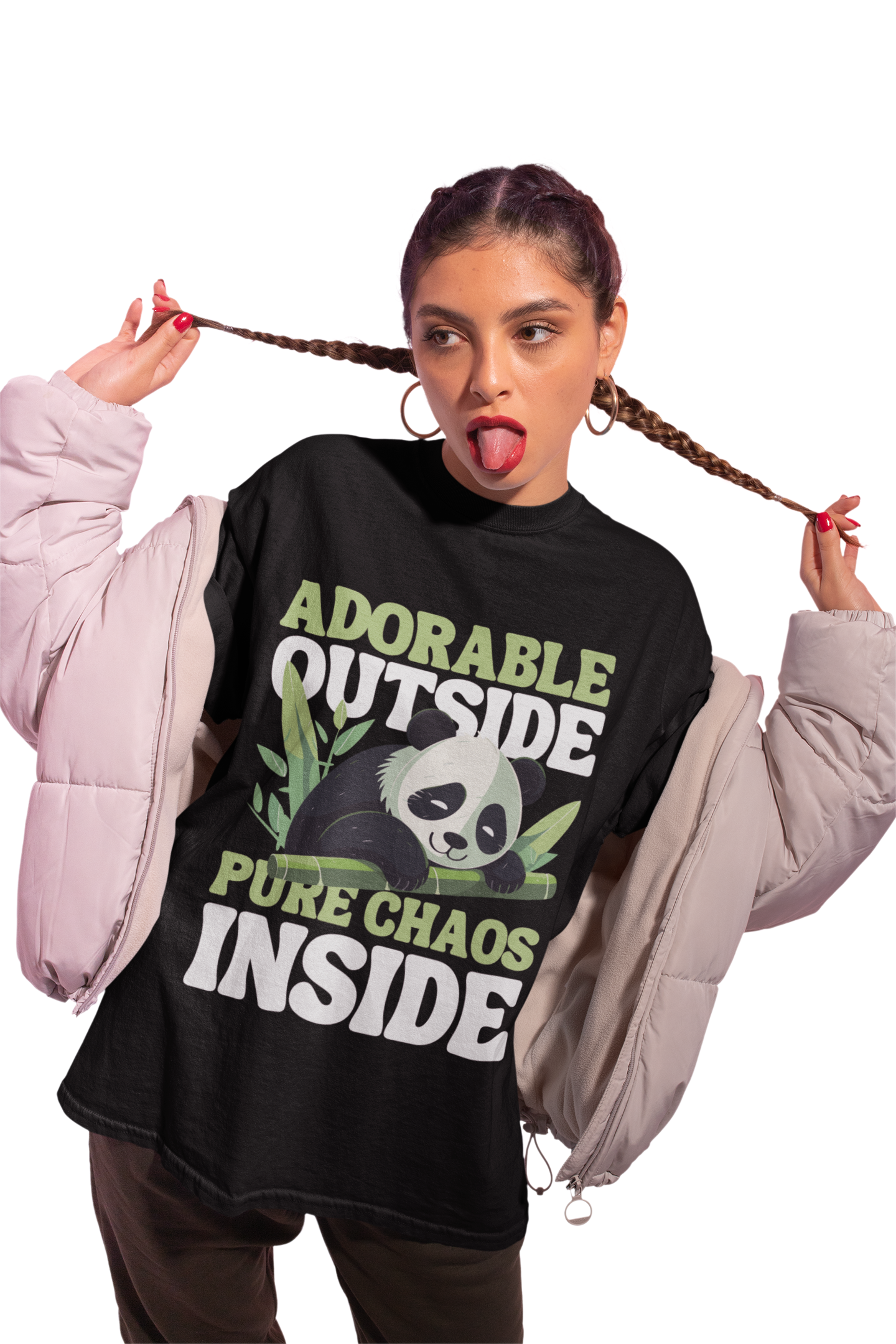 Cute & Chaotic Oversized Unisex Tshirt